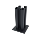 PLATINE ACIER GRIS 120x120x200 MM GAMME BOSTON